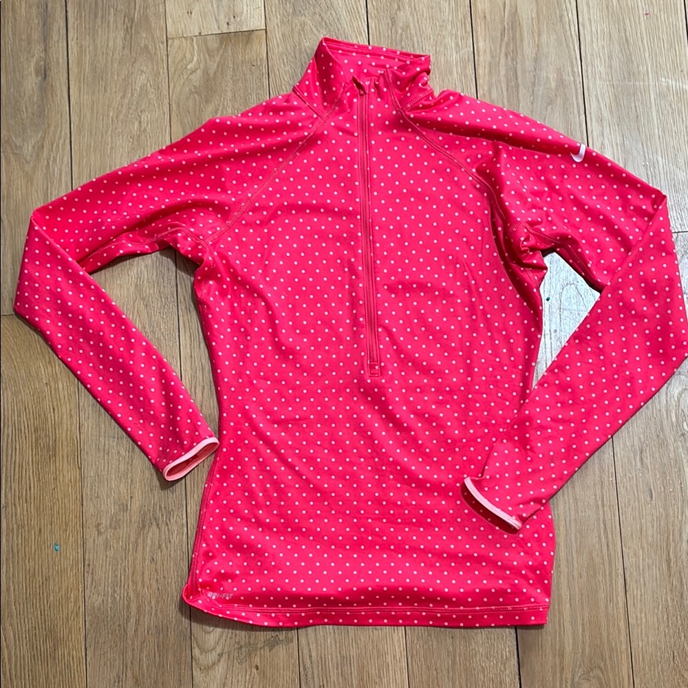 Nike Pro Polka Dot Long Sleeve Top